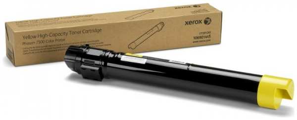 Картридж лазерный Xerox 106R01445 желтый (17800стр.) для Ph 7500 3634771