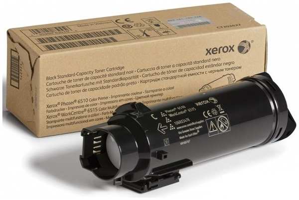 Картридж лазерный Xerox 106R03484 черный (2500стр.) для Ph 6510 WC 6515 3634779