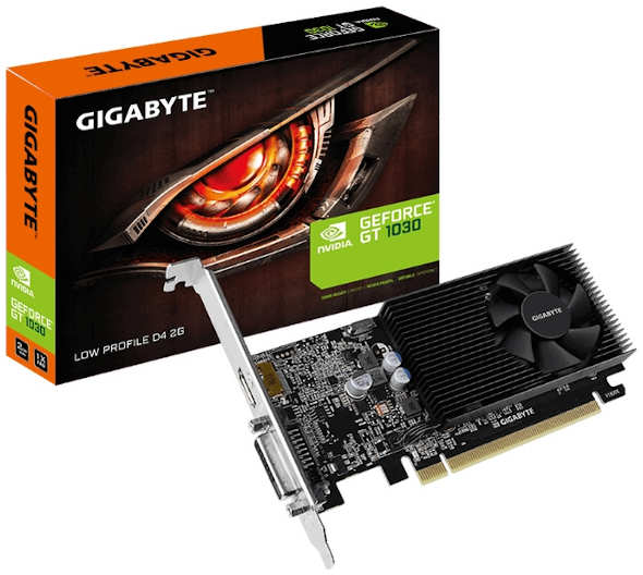 Видеокарта Gigabyte GeForce GT 1030 2Gb GV-N1030D4-2GL