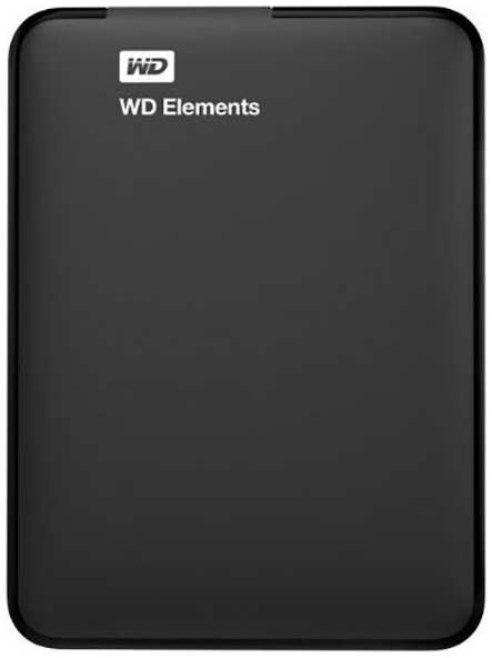 Внешний жесткий диск(HDD) Western Digital WD Elements Portable 4 ТБ WDBU6Y0040BBK-WESN Черный 3636253