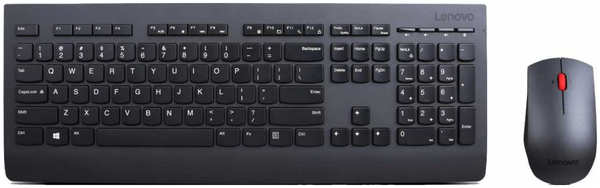 Клавиатура и мышь Lenovo Combo Professional 4X30H56821 Черная