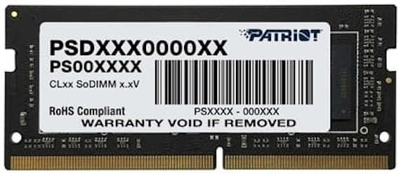 Оперативная память Patriot Memory 8Gb DDR4 SL PSD48G320081S