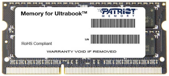 Оперативная память Patriot Memory 8Gb DDR4 SL PSD38G1600L2S 3639678