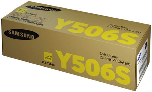 Тонер Samsung CLT-Y506S SU526A желтый для CLP-680 CLX-6260 1500стр 3651808