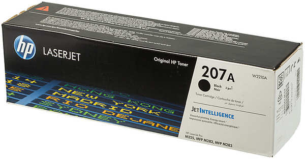 Картридж лазерный HP W2210A 207A черный 1350стр 3655251