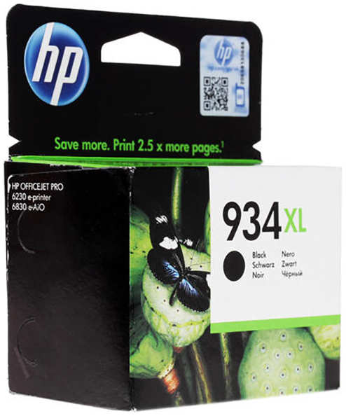 Картридж струйный HP 934XL C2P23AE черный для Officejet Pro 6830 3655962