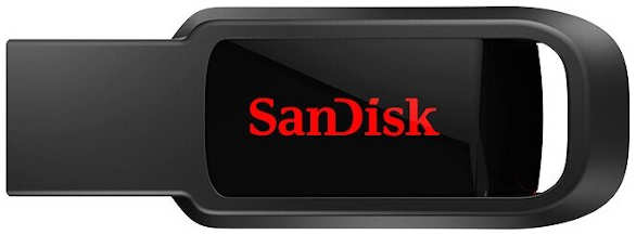 Флешка Sandisk Cruzer Spark USB 2.0 SDCZ61-064G-G35 64Gb Черная 3656047