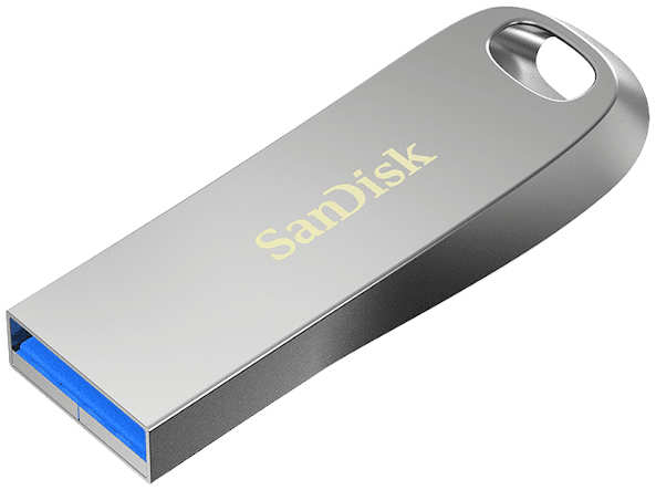 Флешка Sandisk Ultra Luxe USB 3.1 SDCZ74-032G-G46 32Gb Серебряная