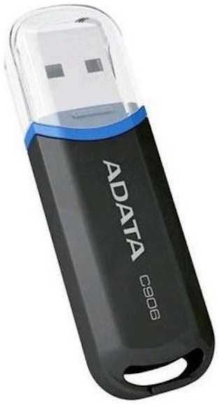Флешка Adata C906 USB 2.0 AC906-32G-RBK 32Gb Черная 3656141