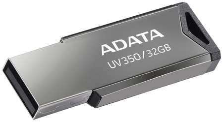 Флешка Adata UV350 USB 3.1 AUV350-32G-RBK 32Gb Серебристая 3656246