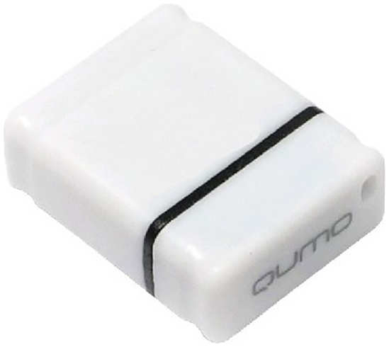 Флешка Qumo Nano Drive USB 2.0 QM32GUD-NANO-W 32Gb Белая 3656644