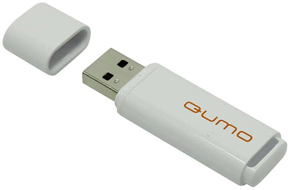 Флешка Qumo Optiva 01 USB 2.0 QM64GUD-OP1-WHITE 64Gb Белая 3656669