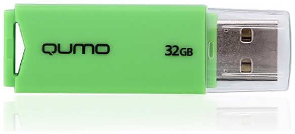 Флешка Qumo Tropic USB 2.0 QM32GUD-TRP-GREEN 32Gb Зеленая