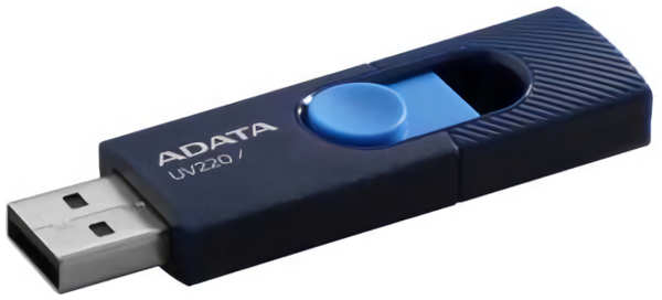 Флешка Adata UV220 USB 2.0 AUV220-32G-RBKBL 32Gb Синяя 3656758