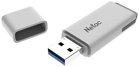 Флешка Netac U185 USB 3 0 NT03U185N-016G-30WH 16Gb Белая 3658950