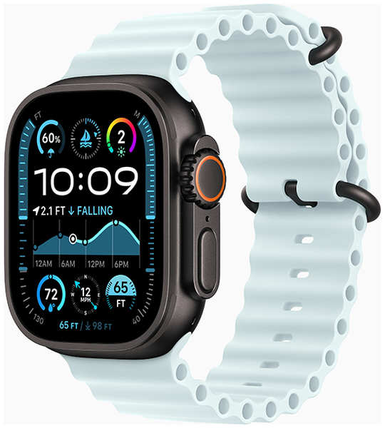 Умные часы Apple Watch Ultra 2 2024 49mm Titan Ocean Band Ice