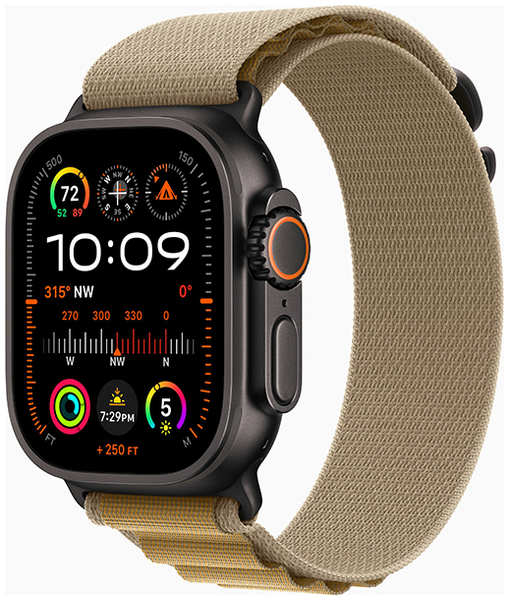 Умные часы Apple Watch Ultra 2 2024 49mm Titan Alpine Loop Tan S