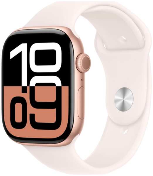 Умные часы Apple Watch Series 10 42mm GPS Aluminium Case Light Blush M/L