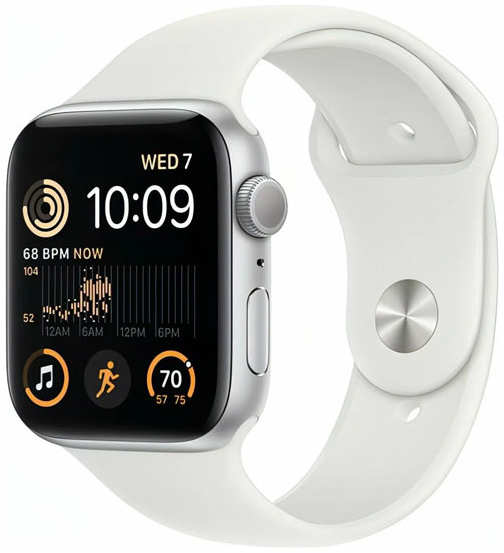 Умные часы Apple Watch SE 2024 44mm Silver M/L