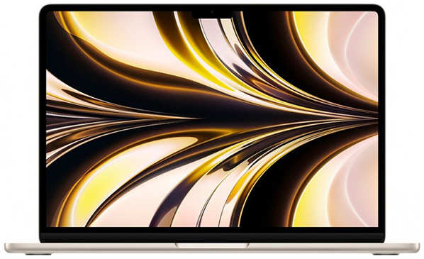 Ноутбук Apple MacBook Air 13 (M2 8-Core, GPU 8-Core, 2022) 16/256Gb MC7W4 Starlight