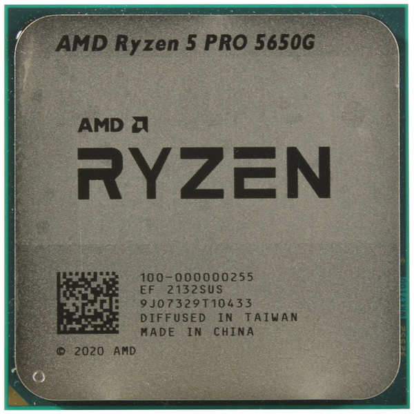 Процессор AMD Ryzen 5 PRO 5650G 100-000000255 Tray 36840793