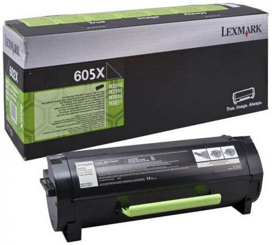 Тонер Lexmark 605X Черный 60F5X00/60F5X0E 36842405