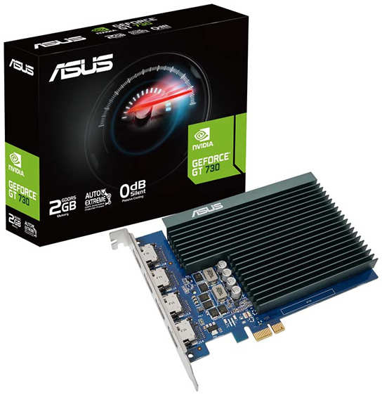 Видеокарта Asus Nvidia GeForce GT730 2Gb GT730-4H-SL-2GD5