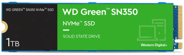 Твердотельный накопитель(SSD) Western Digital 1Tb WDS100T3G0C