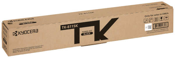 Тонер Kyocera TK-8115K 12 000 стр Black для M8124cidn M8130cidn 36846216