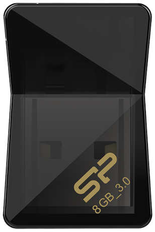Флешка Silicon Power Jewel J08 8Gb SP008GBUF3J08V1K Черная