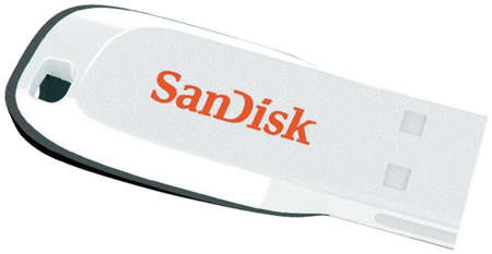 Флешка Sandisk CZ50 Cruzer Blade 16Gb SDCZ50C-016G-B35W Белая 36846617