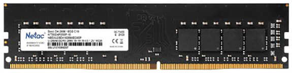 Оперативная память Netac 16Gb DDR4 NTBSD4P26SP-16 36847384