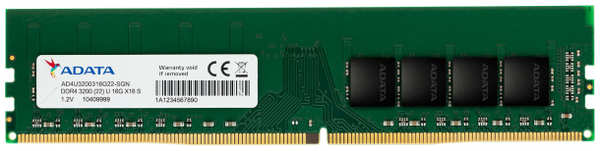 Оперативная память Adata 16Gb DDR4 A-Data AD4U320016G22-SGN 36847637