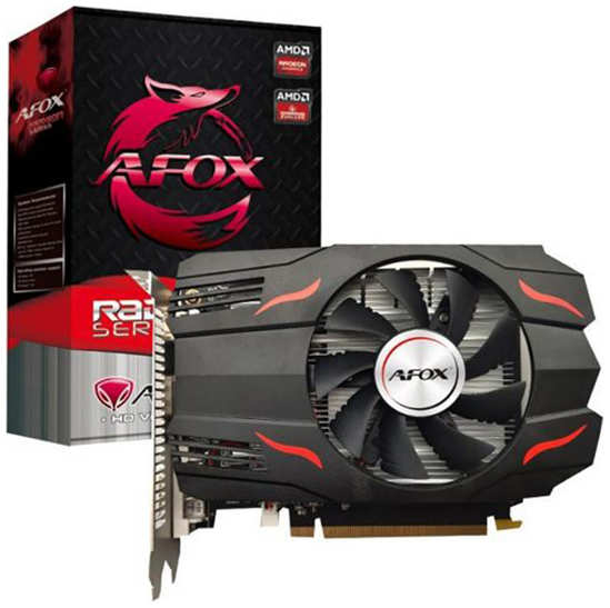 Видеокарта Afox Radeon RX 550 4Gb AFRX550-4096D5H4-V4 36847750