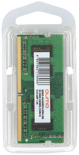 Оперативная память Qumo 16Gb DDR4 QUM4S-16G3200P22 36847762