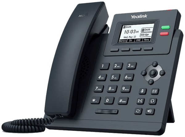 Телефон SIP Yealink SIP-T31P WITHOUT PSU Черный 36848320