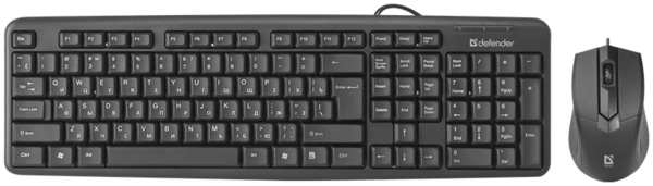 Клавиатура и мышь Defender Dakota C-270 45270 Черная 36848805