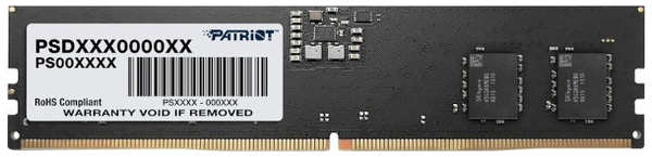 Оперативная память Patriot DDR5 8Gb Memory PSD58G560041