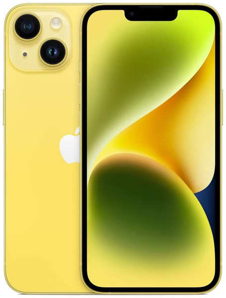 Смартфон Apple iPhone 14 Plus 128Gb nanoSim + eSim Yellow 36861281