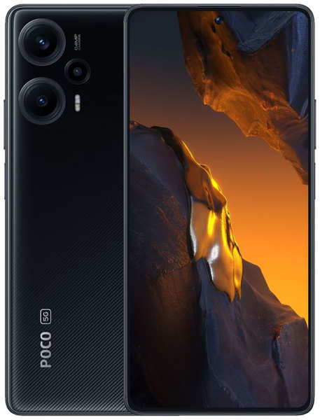 Смартфон Xiaomi Poco F5 5G 12/256Gb RU Black 36863333