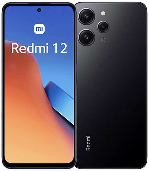 Смартфон Xiaomi Redmi 12 8/256Gb RU Black 36865515