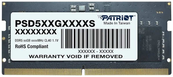 Оперативная память Patriot 8Gb DDR5 Memory PSD58G480041S 36866480