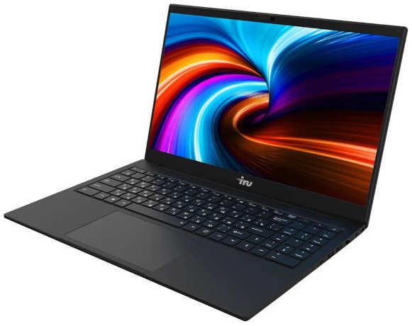 Ноутбук IRU Калибр 15TLI Core i3 1115G4 8Gb SSD256Gb Intel Iris Xe 15.6 IPS FHD 1920x1080 Free DOS русская клавиатура, 1871663