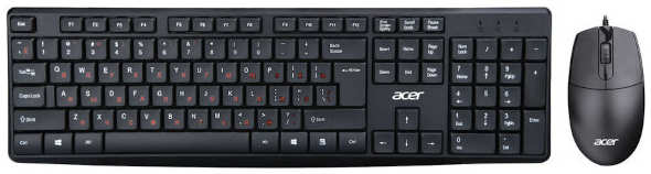 Клавиатура и мышь Acer OMW141 ZL.MCEEE.01M Черная