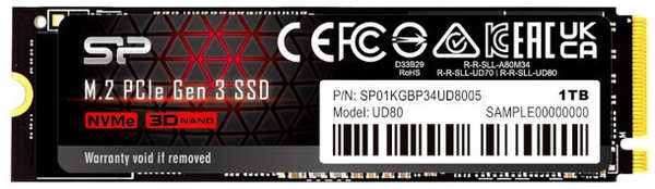 Твердотельный накопитель(SSD) Silicon Power M-Series UD80 1Tb SP01KGBP34UD8005