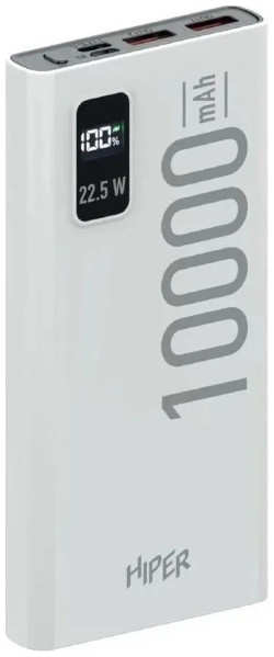Внешний аккумулятор Hiper EP 10000 10000mAh Белый EP 10000 WHITE Белый 36867669