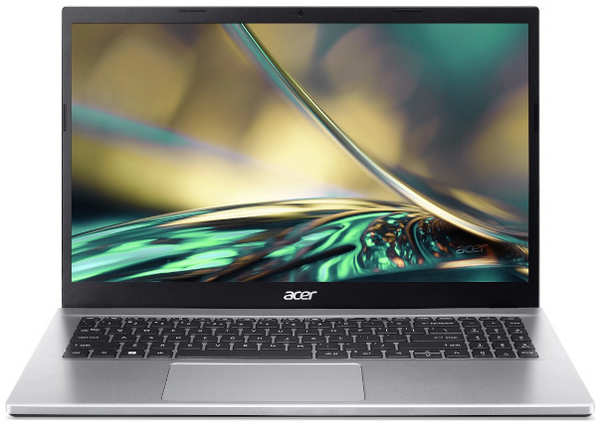 Ноутбук Acer Aspire 3 A315-59-52B0 Core i5 1235U 8Gb SSD512Gb Intel UHD Graphics 15.6 IPS FHD 1920x1080 Eshell русская клавиатура silver WiFi BT Cam, NX.K6TER.003