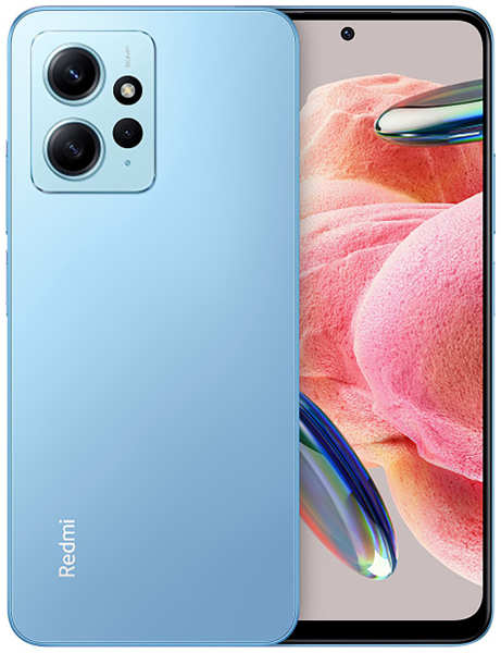 Смартфон Xiaomi Redmi Note 12 6/128Gb NFC RU Ice Blue 36869130