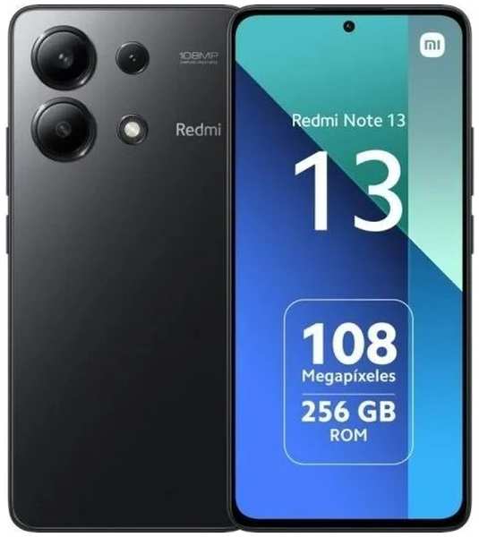 Смартфон Xiaomi Redmi Note 13 8/256Gb NFC RU Midnight Black 36870775