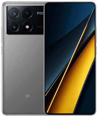 Смартфон Xiaomi Poco X6 Pro 5G 8/256Gb NFC RU Grey 36871044